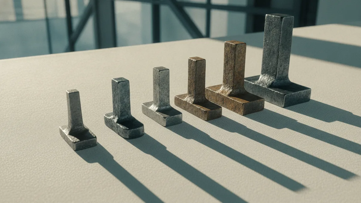Price drivers in one view Assorted old branding irons showing different sizes and metal condition
